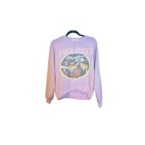 DAYDREAMER Pink Floyd Animals Tour '77 Crew In Distressed Lavender Size M - Picture 7 of 10